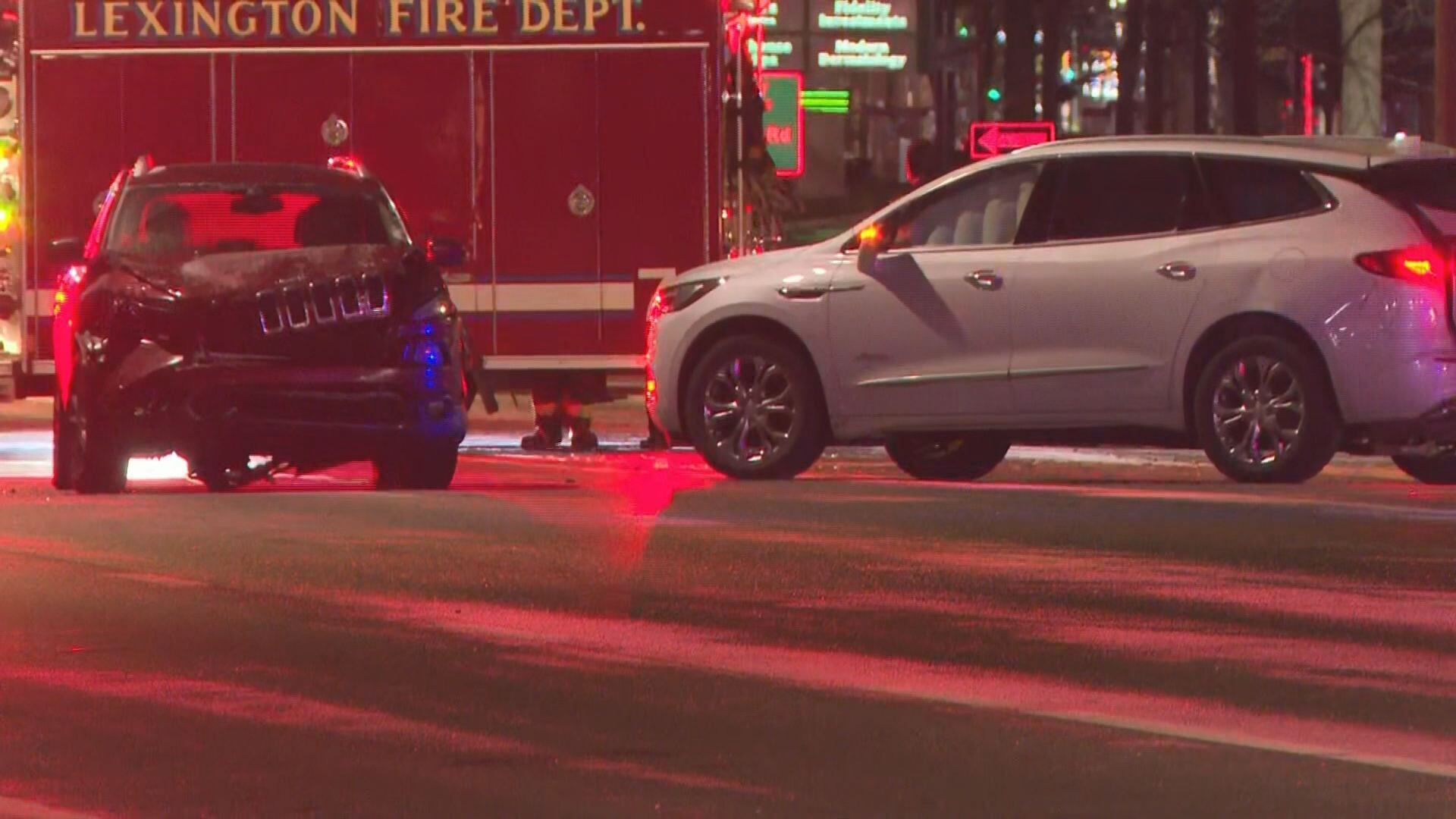 Lexington police respond to multiple crashes due to weather