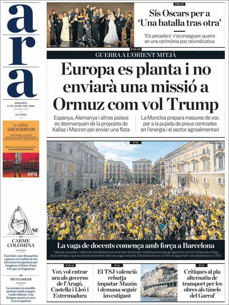 La soledad de Trump, las cesiones del PP a Vox y silencios curiosos en ...