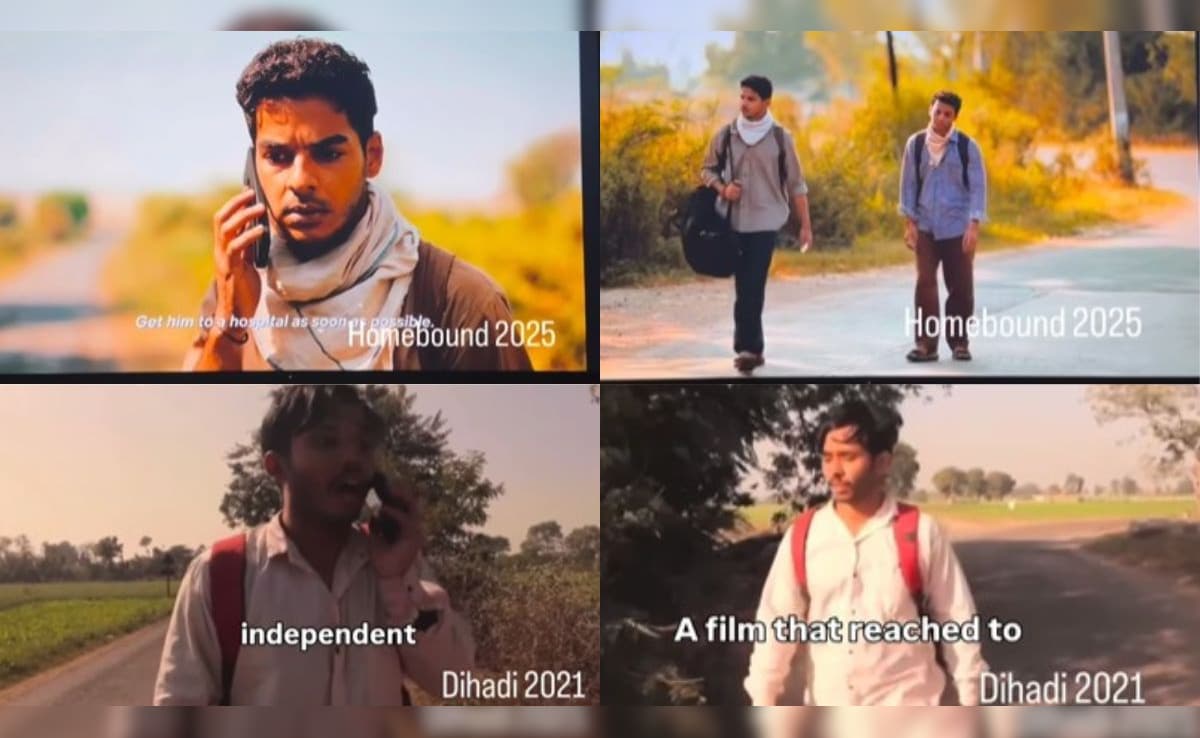 India's Oscar entry Homebound copied from 2021 film Dihadi? Makers post ...