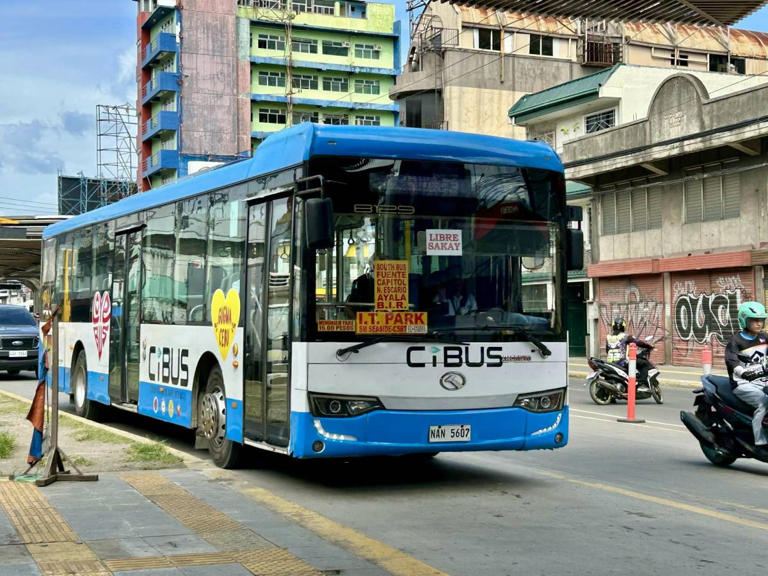 Cebu City launches first phase of bus rapid transit