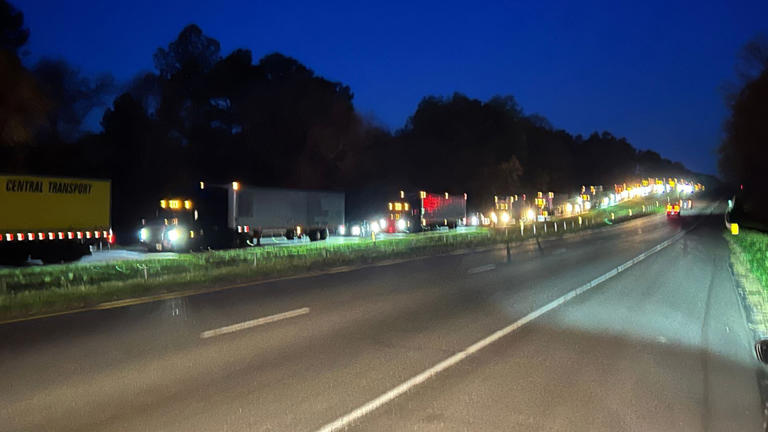 Tractor-trailer driver airlifted to hospital after crash blocks all ...