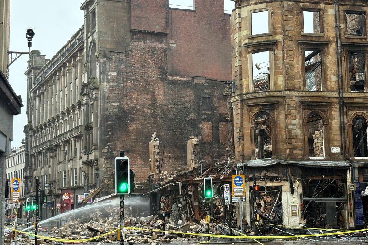Glasgow Central to partially reopen on Wednesday after fire ravaged ...