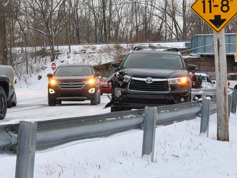 Police responded to dozens of crashes as the result of snowy road ...