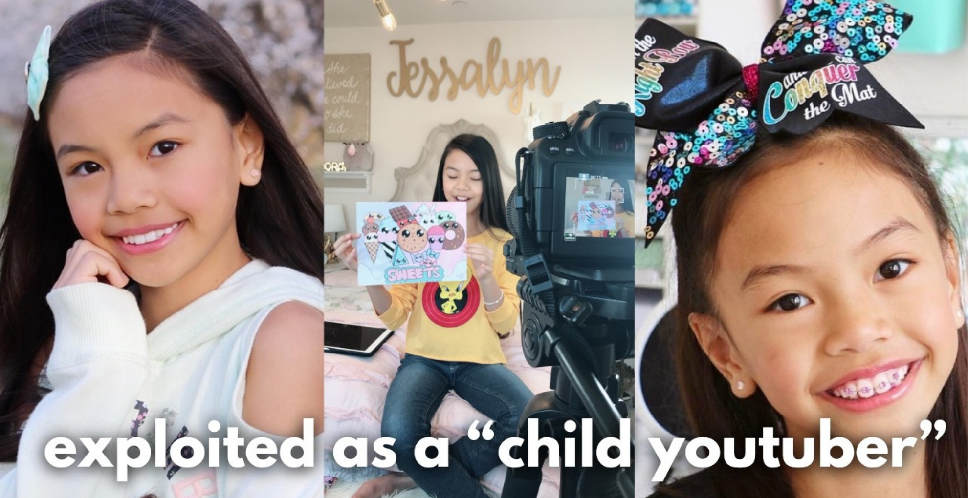 Former child YouTuber Jessalyn Grace speaks out on alleged abuse