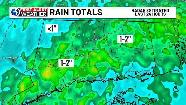 Here’s how strong the wind was and how much rain fell