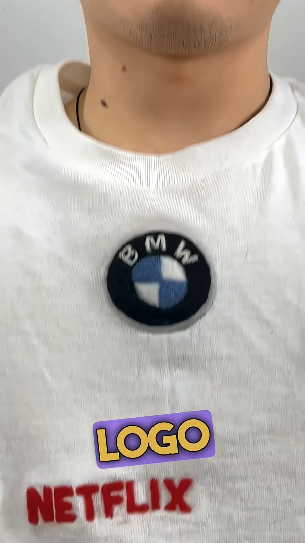 Transforming a comment into the BMW logo design