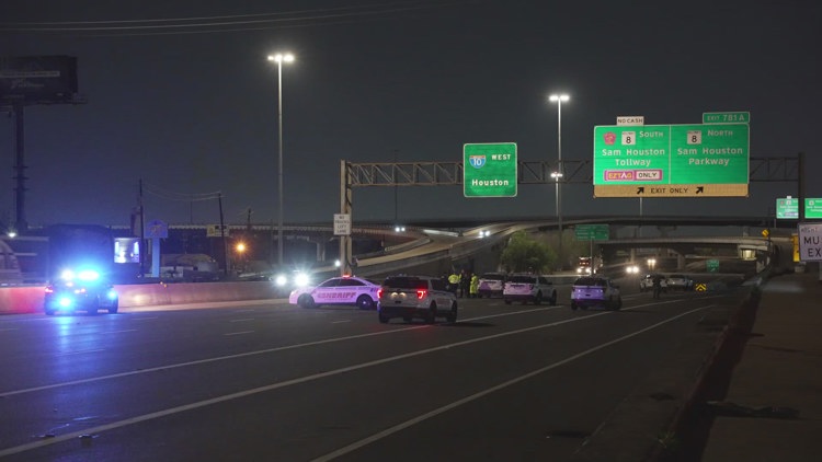 Man hit and killed walking on East Freeway, driver left scene, Harris ...