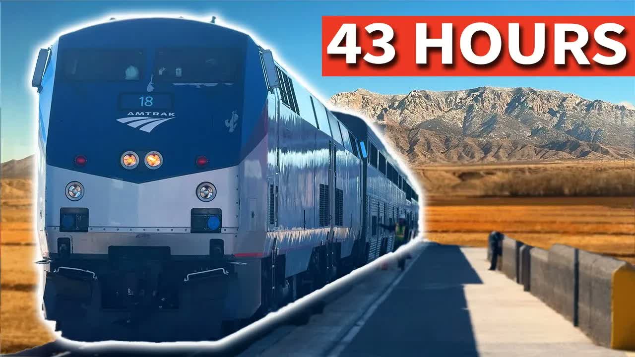Is this journey worth 43 hours of your life: The 2,265-mile train ride ...