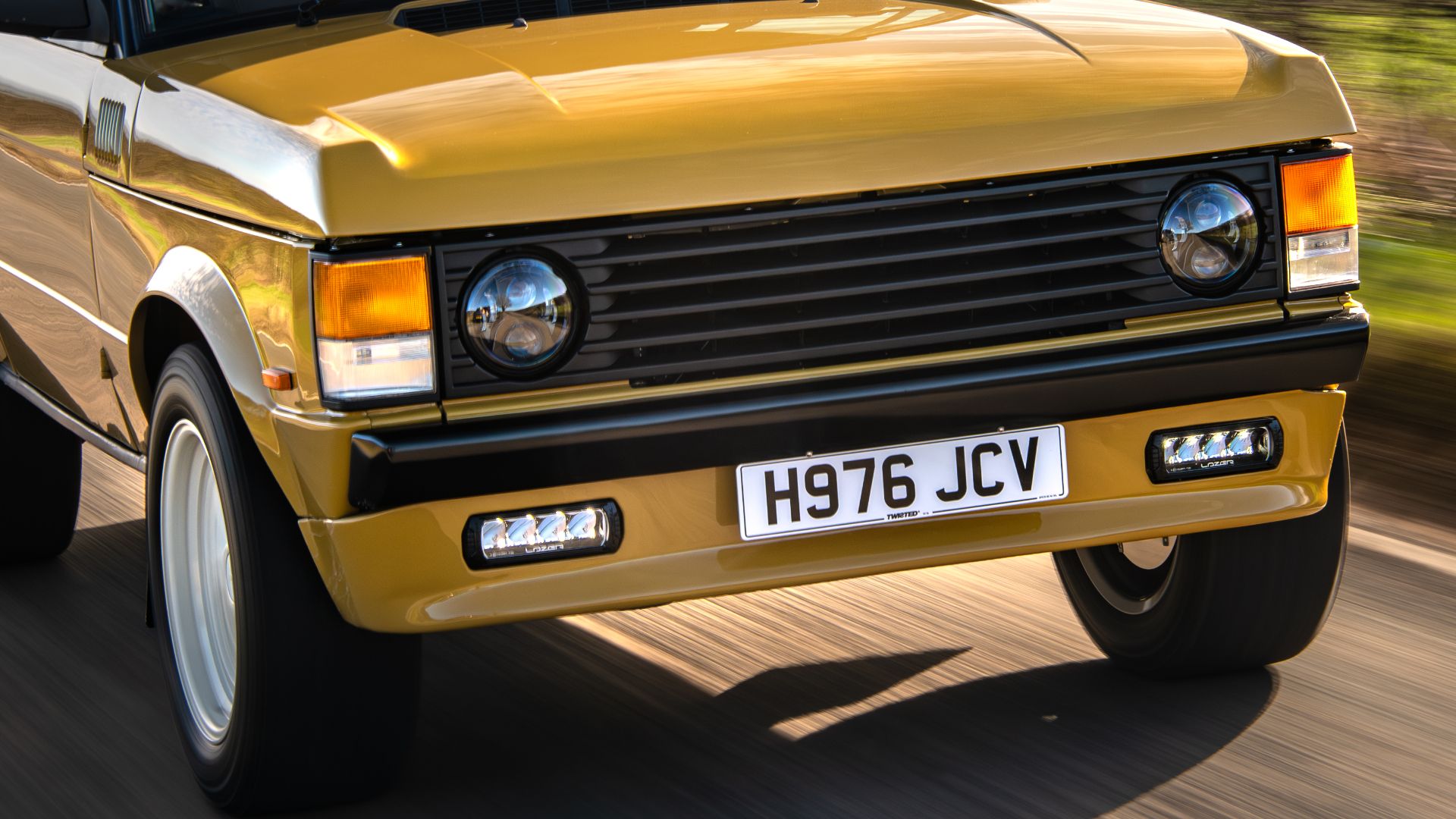 This banana yellow Range Rover is a 500-HP restomod that costs supercar ...