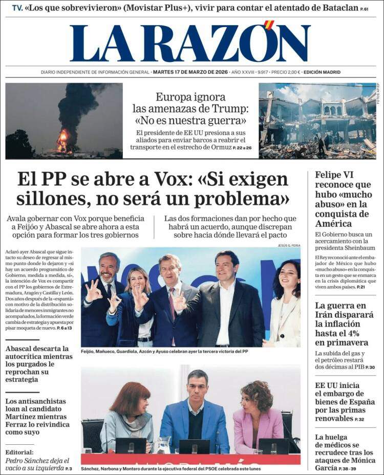 La soledad de Trump, las cesiones del PP a Vox y silencios curiosos en ...