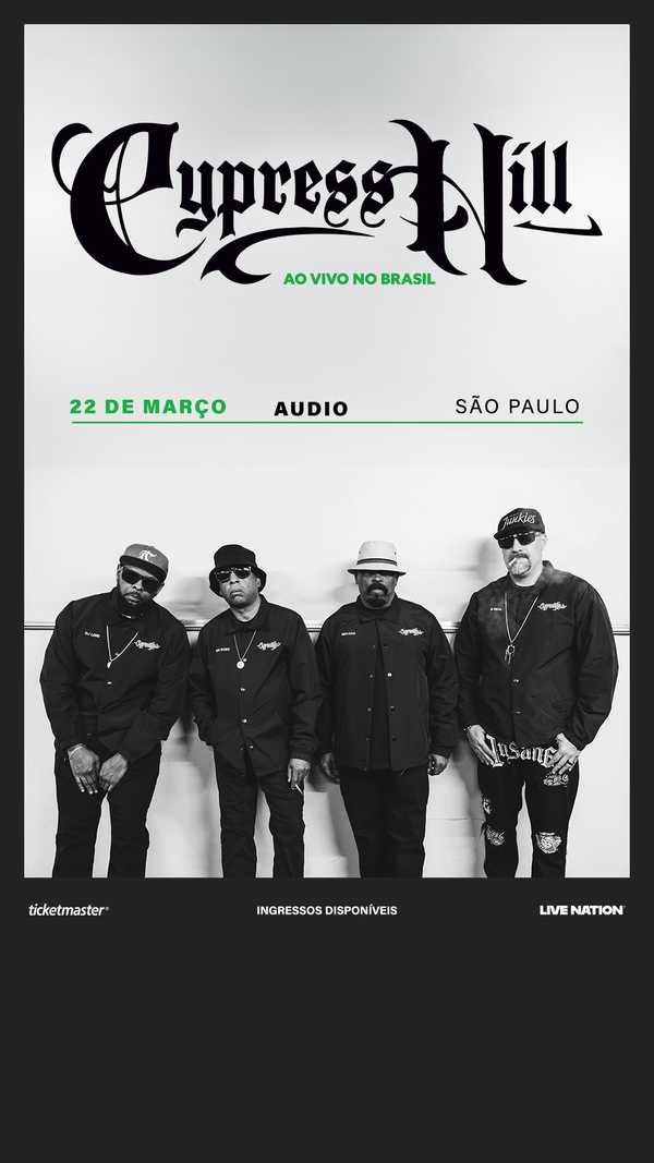 Banda de hip hop Cypress Hill se apresenta neste domingo na Audio, em ...