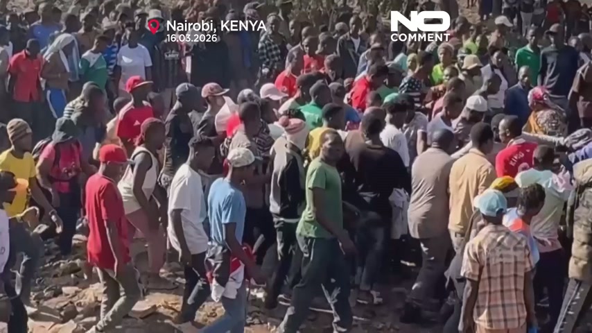 El derrumbe de un edificio en Nairobi, Kenia, deja al menos 2 muertos y ...