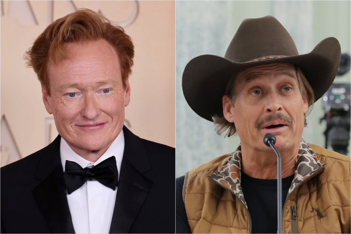 Kid Rock reacts to Conan O’Brien’s Oscars diss<br>