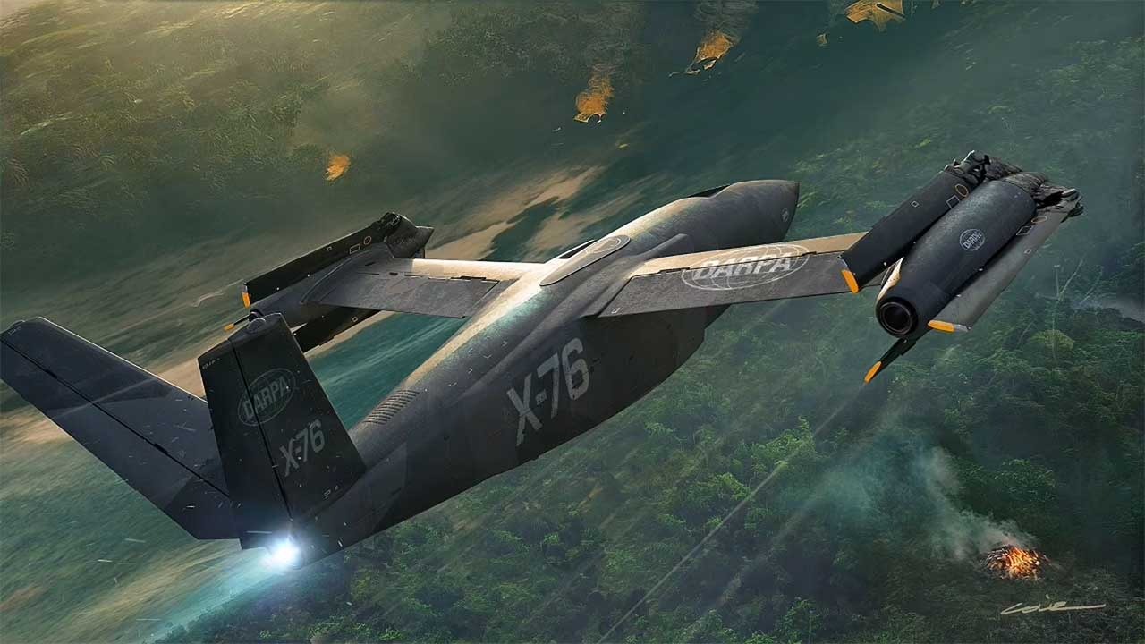 DARPA assigns X-76 to SPRINT high-speed VTOL after design review