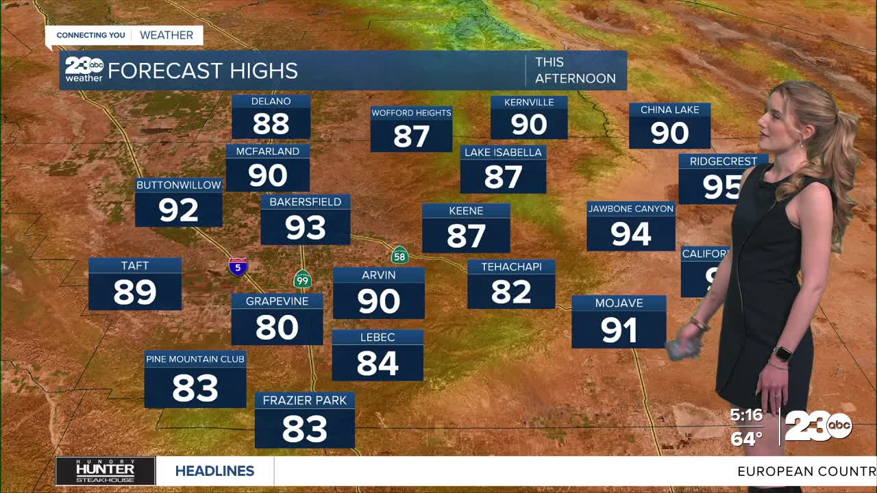 23ABC morning weather update March 17, 2026