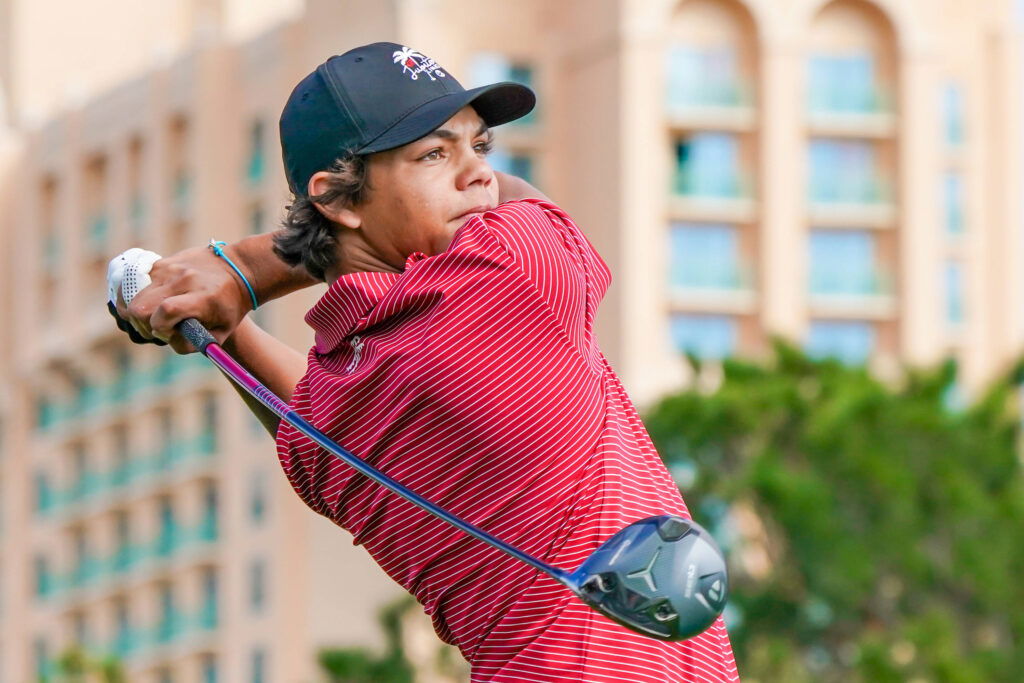 Charlie Woods left devastated after fan’s costly mistake at US Junior Amateur