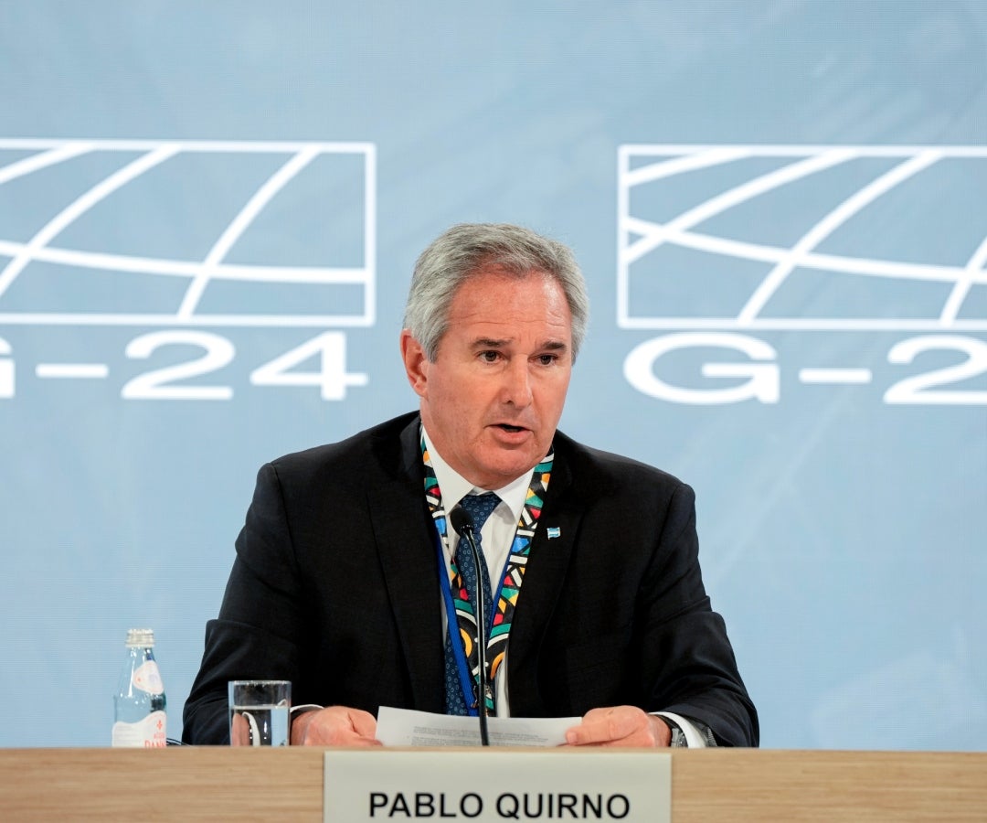 Quirno confirmó que Argentina hizo efectiva su salida de la Organización Mundial de la Salud.