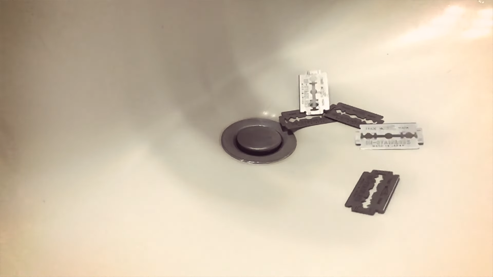 People keep finding razor blades in their walls - this is disturbing