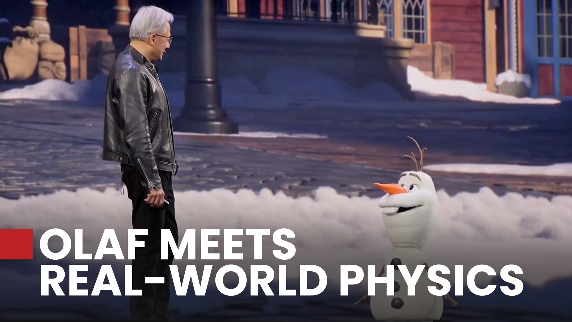 Nvidia builds robot Olaf