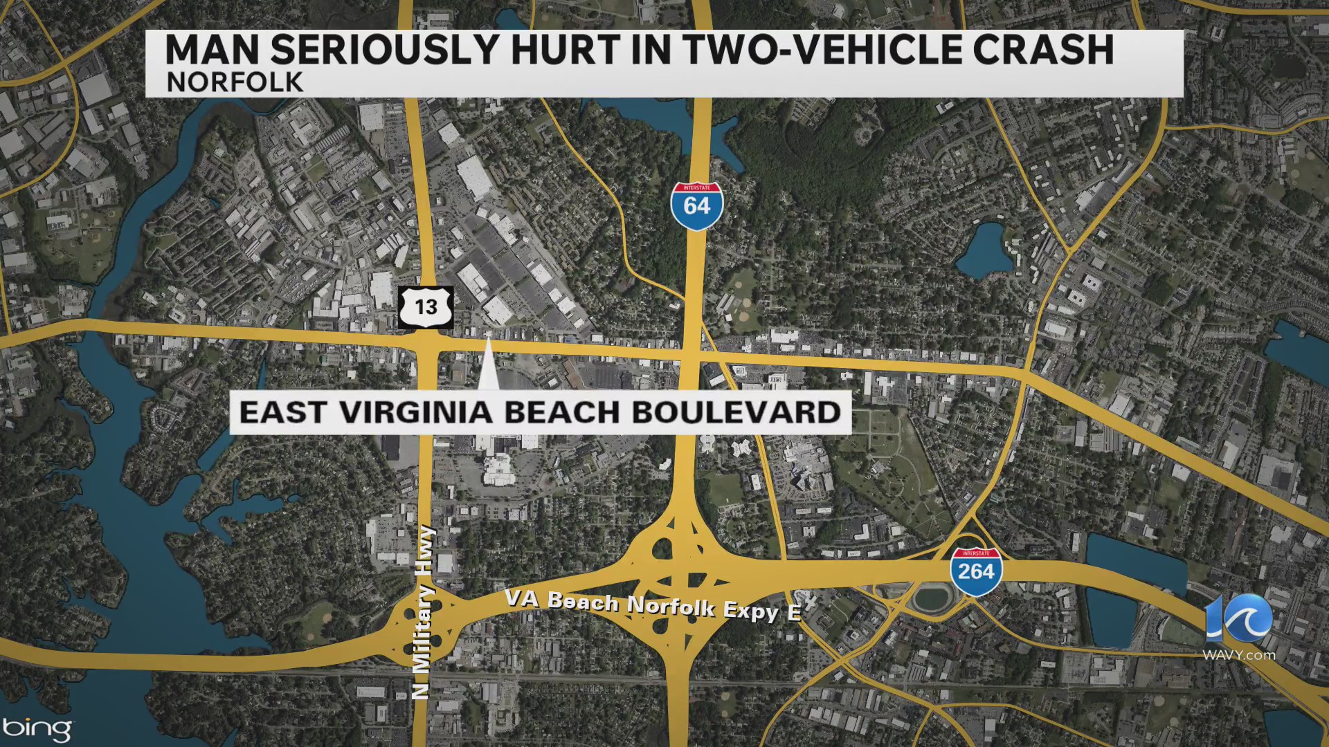 NPD: Man suffers life-threatening injuries after crash on East Virginia ...