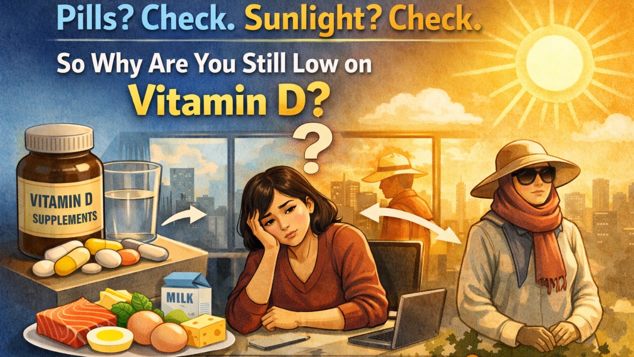 Pills? Check. Sunlight? Check. So why are you still low on vitamin D?