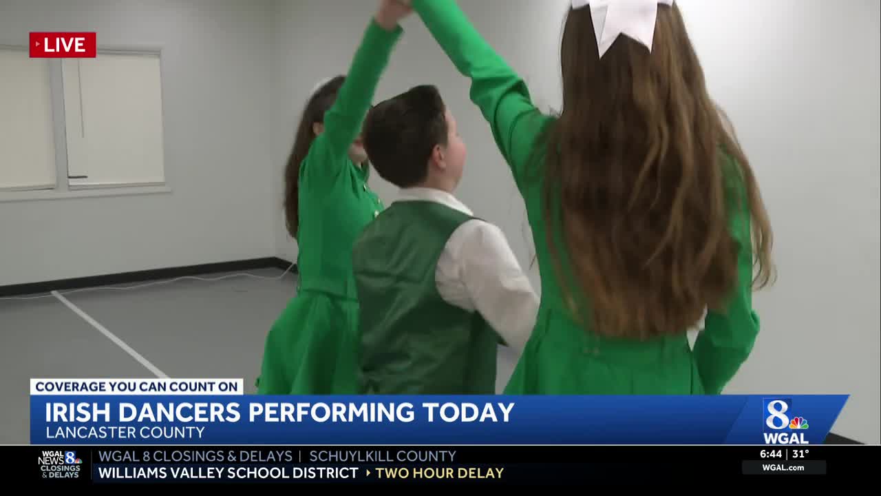 Irish dancers perform throughout Lancaster County for St. Patrick's Day