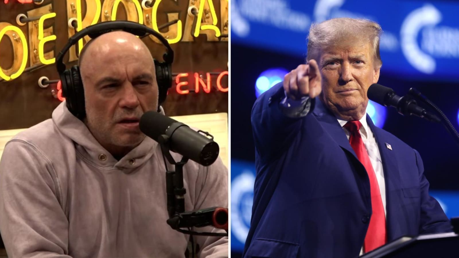 Is Donald Trump about to die soon? Joe Rogan claims POTUS has nothing ...