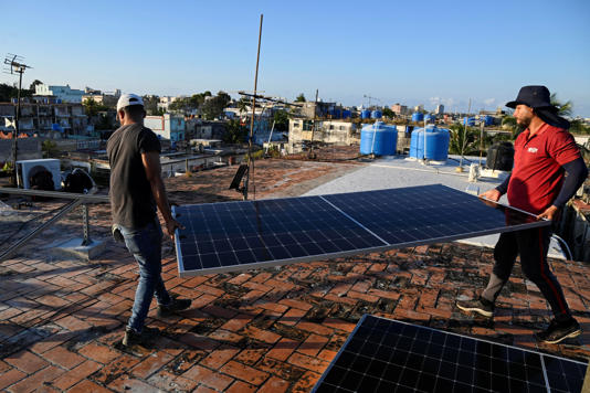 Trump has choked off Cuba’s oil supply. China is stepping in with solar.