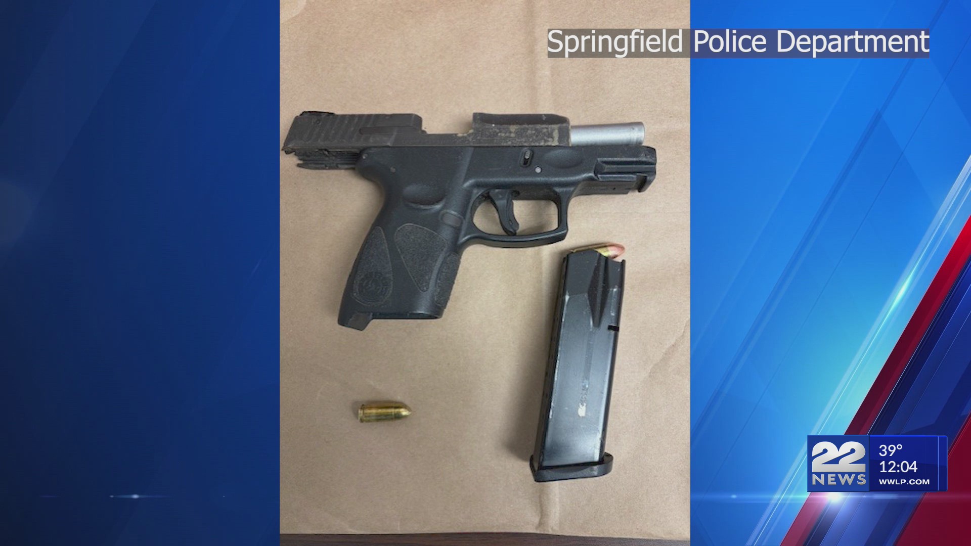 Springfield police seize guns after suspect threatens kids