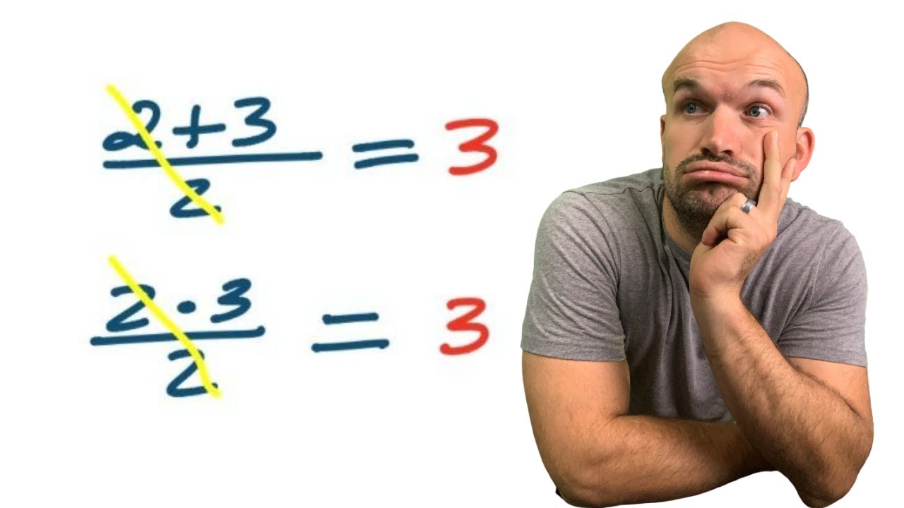 Major mistake with simplifying rational expressions