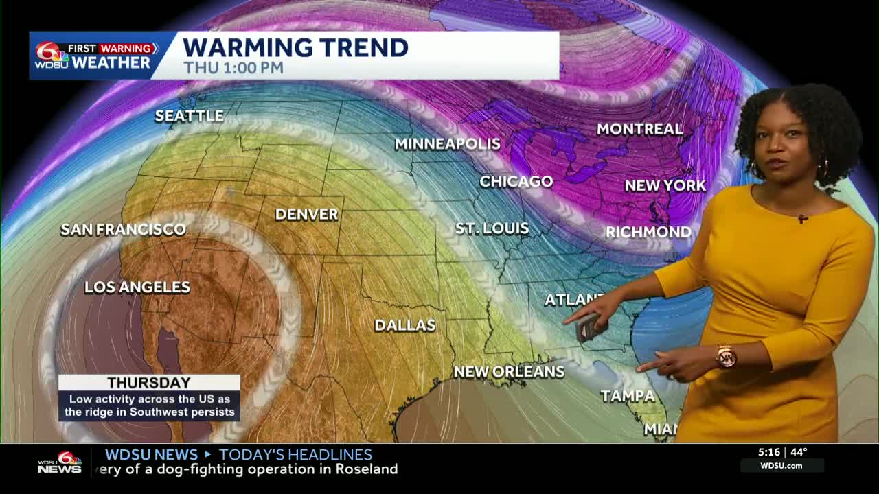 Alert day: Freezing start then a warming trend begins in your Tuesday ...