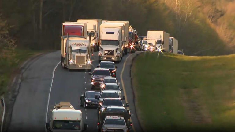 One airlifted after crash involving semi-truck on I-85 North near state ...