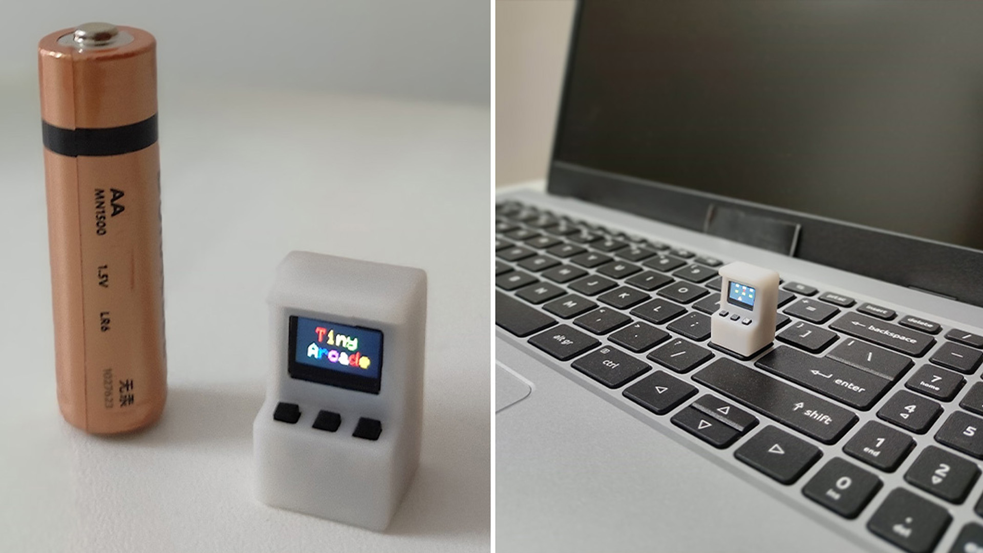 Aerospace engineer creates world's smallest arcade machine in record ...