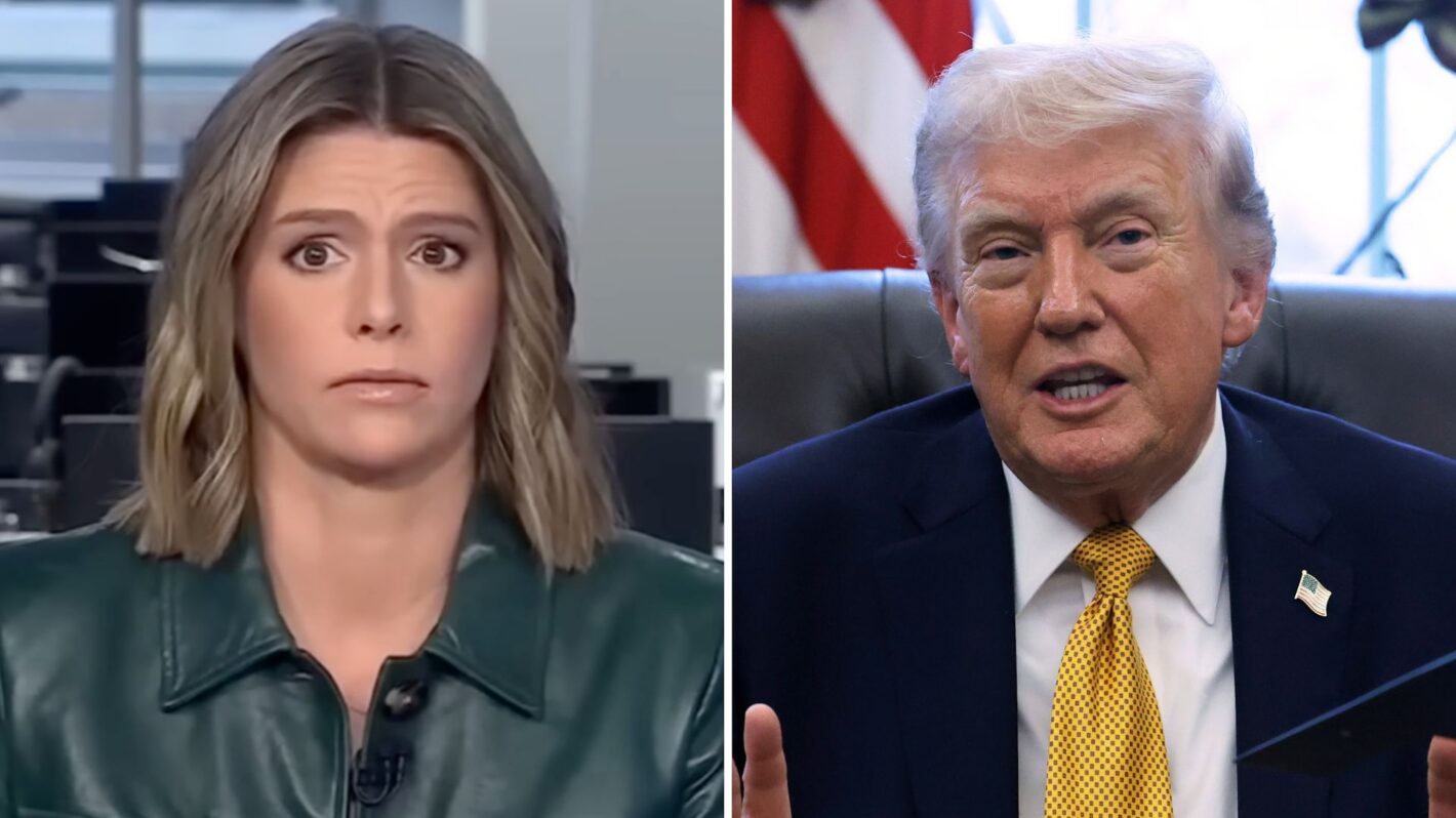 CNN’s Kasie Hunt mocks Trump over his bizarre press briefing