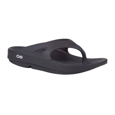 A pair of original Oofos recovery flip-flops