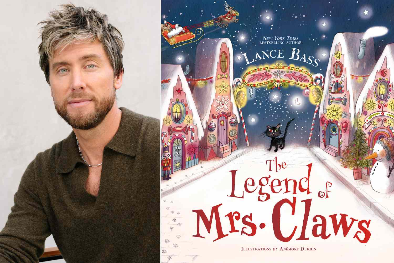 Lance Bass spreads holiday cheer in “The Legend of Mrs. Claws” — see ...