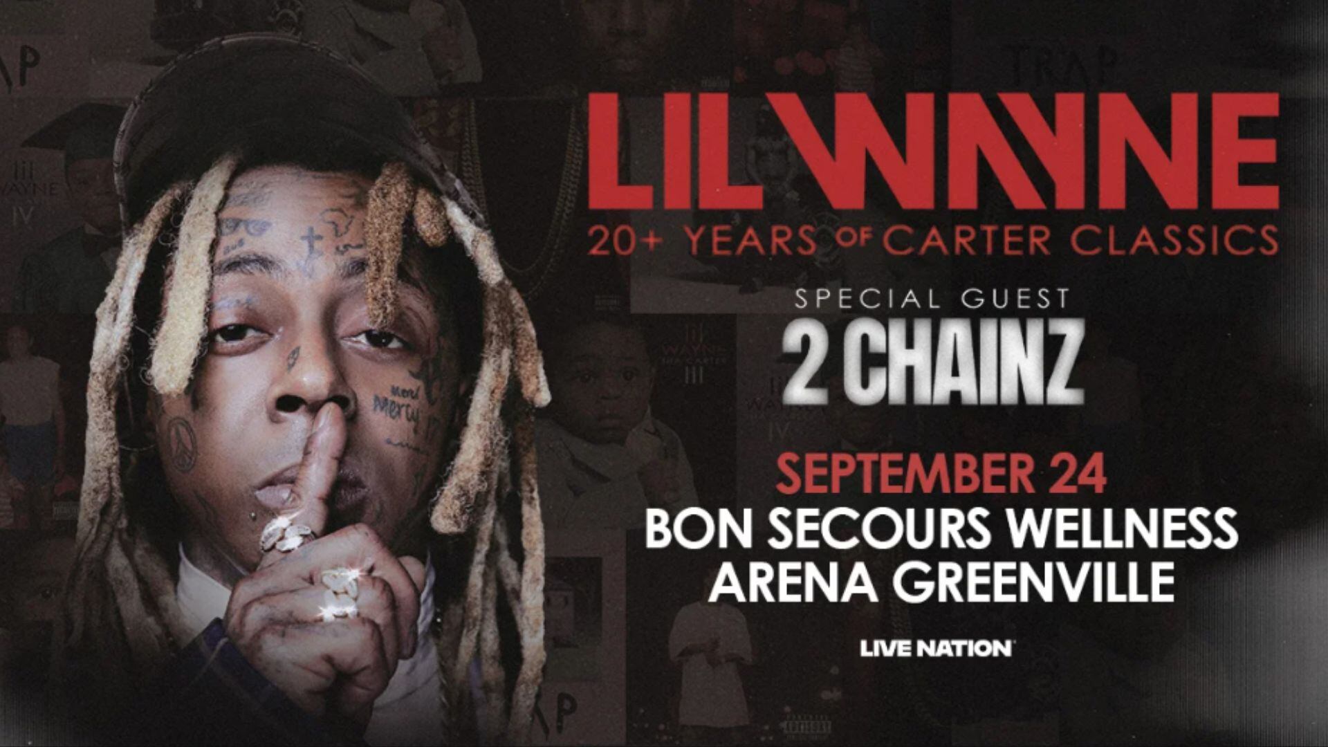 Lil Wayne bringing 2026 tour to Greenville