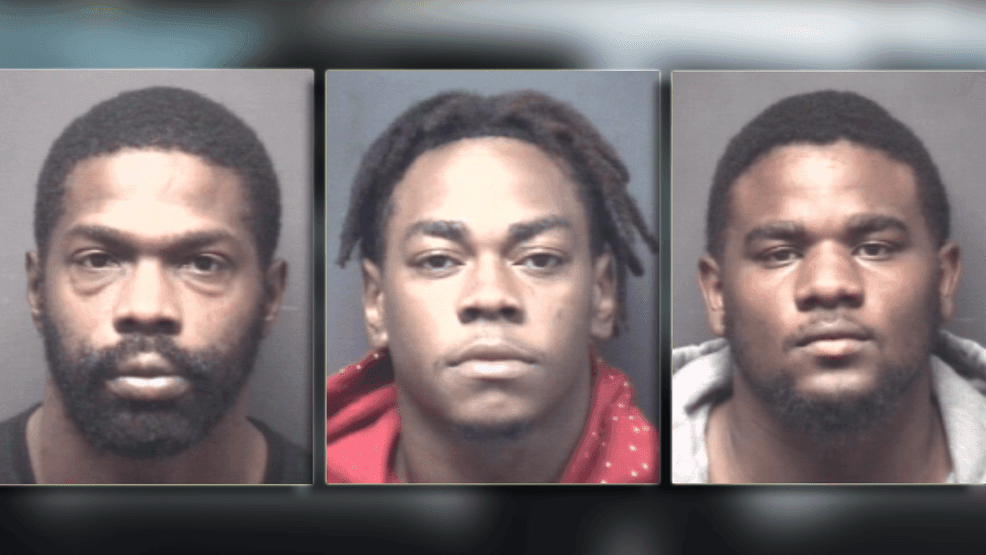 Three charged with 'going armed to terror of the people' in Greenville