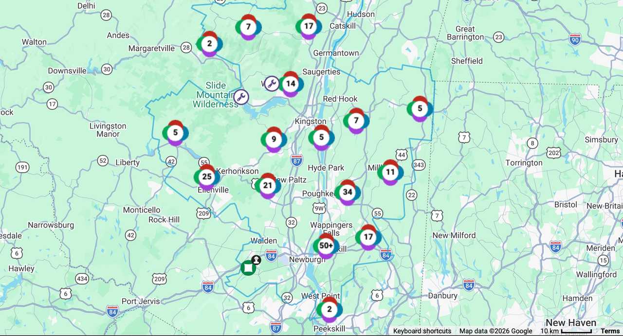 Thousands without power across Hudson Valley after damaging windstorm