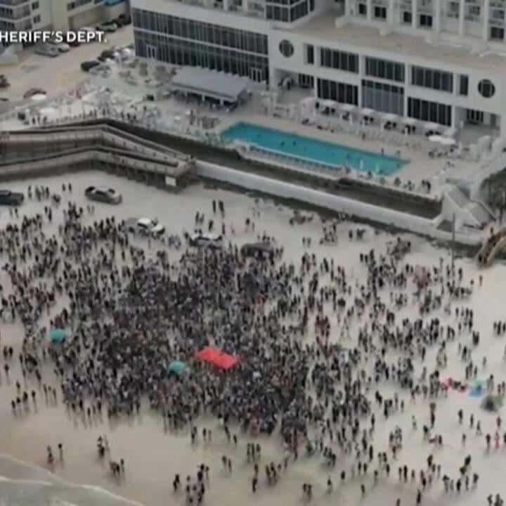 Spring break takeovers overwhelm some top Florida destinations