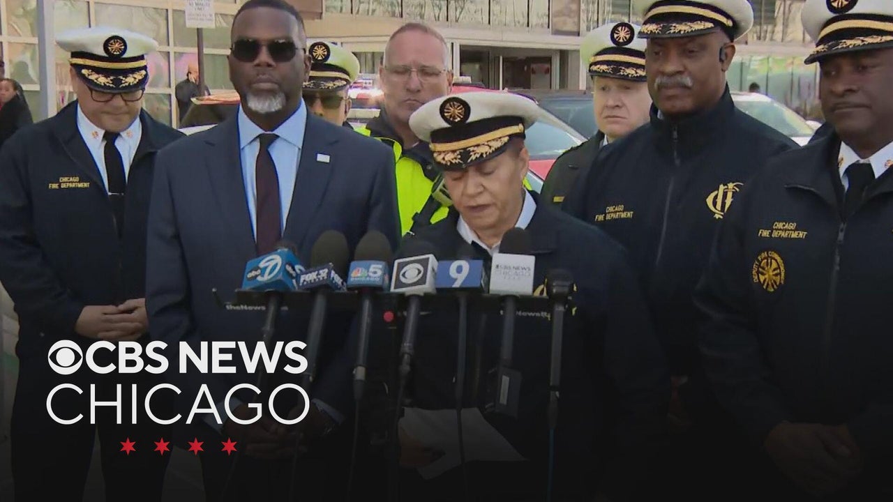 CFD commissioner, Chicago mayor speak after firefighter dies