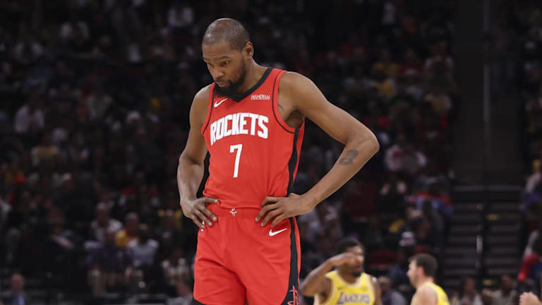 Rockets sputter amid Kevin Durant's shooting woes, suffer critical loss ...