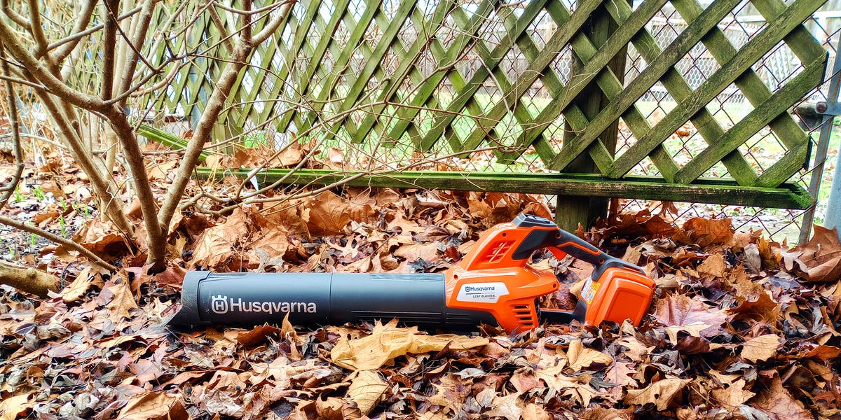 Rid yourself of raking for spring and fall clean-ups with the Husqvarna ...
