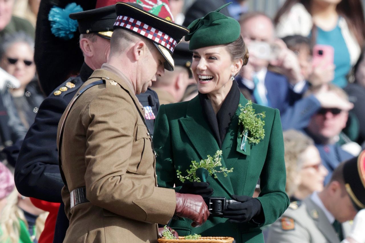 Kate Middleton steps out for St. Patrick's Day tradition ahead of state ...