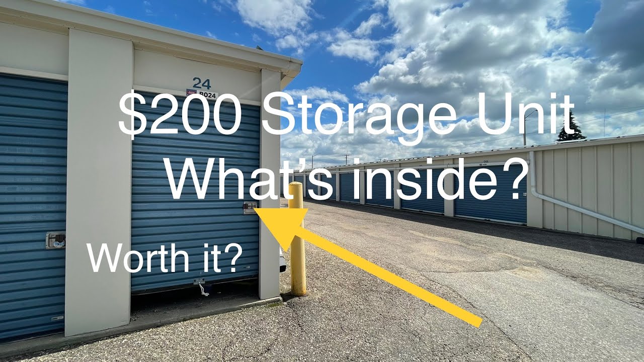 $200 storage unit: What is inside and was it worth it?