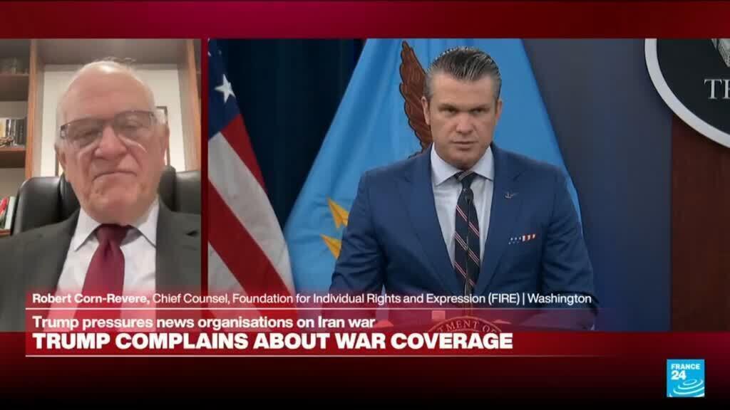 Trump team applying pressure to media: Tell the war's story the way we ...