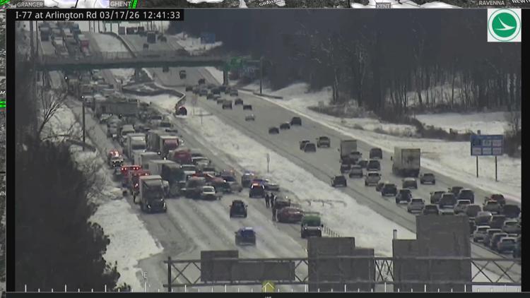 Traffic update: I-77 North at Arlington Road in Summit County reopened ...