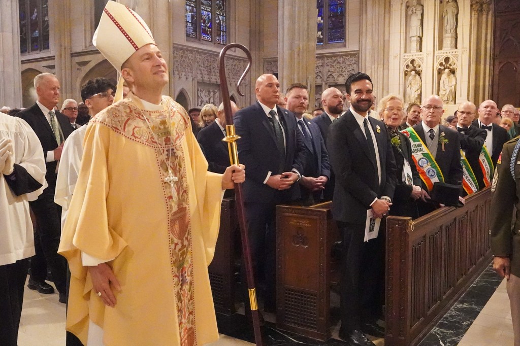 Mamdani rips Palestinian 'genocide' at St. Patrick's Day event — after ...