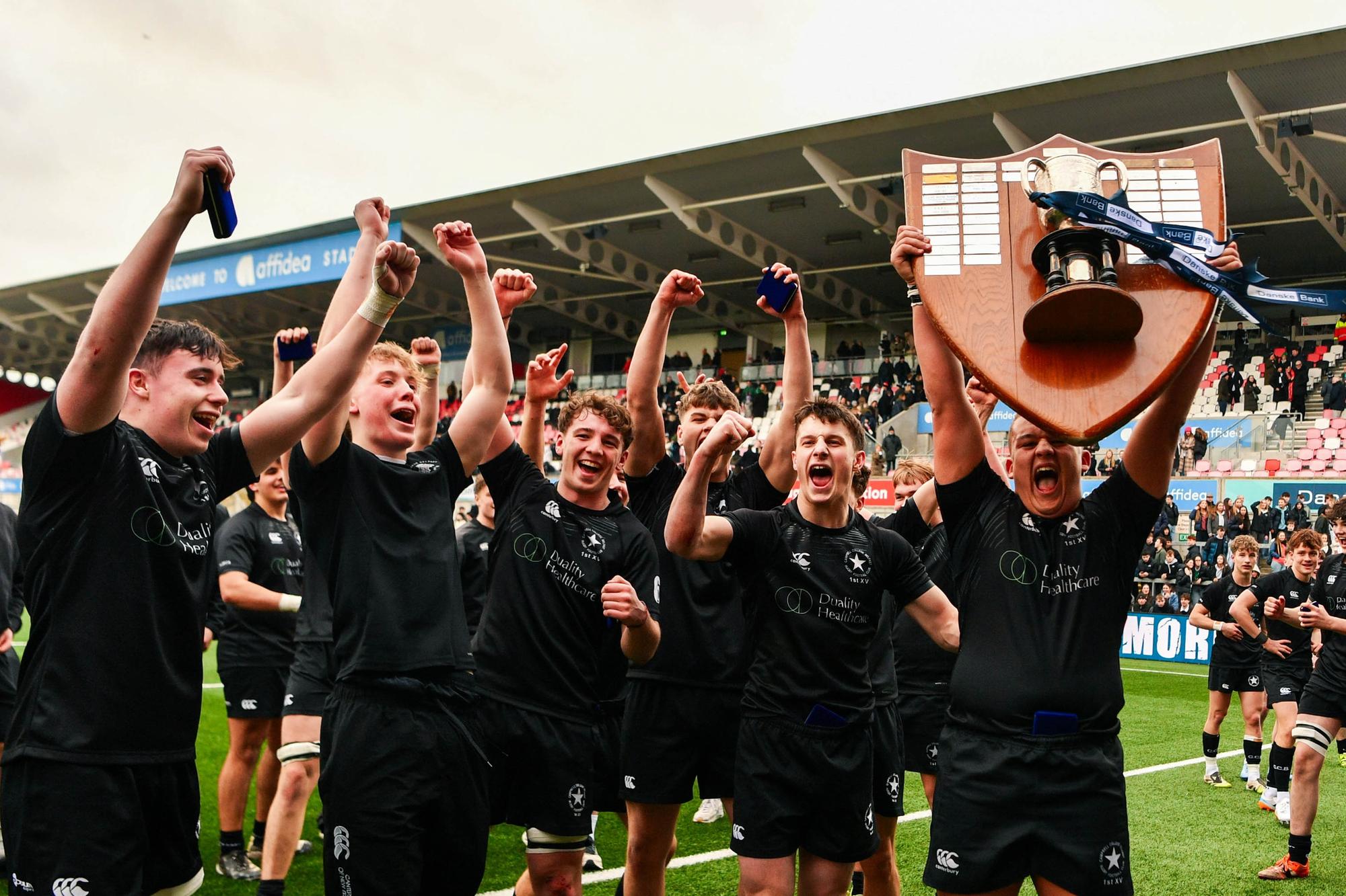 Gallery: Campbell College win dramatic Schools' Cup final against RBAI