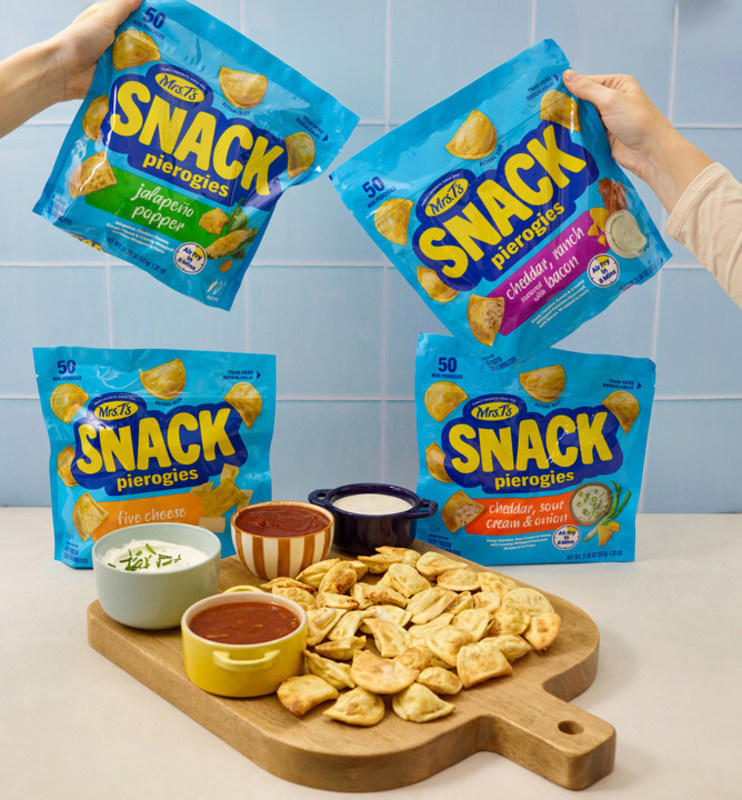Mrs. T's unveils snack pierogies in 4 bold flavors